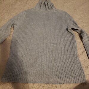 KIM Rogers Signature ribbed turtleneck sweater